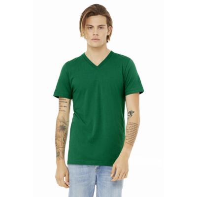 Unisex Jersey Short-Sleeve V-Neck T-Shirt Thumbnail