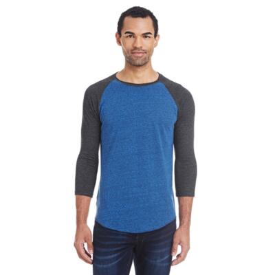Unisex Triblend Three-Quarter Sleeve Raglan Thumbnail