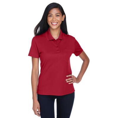 Ladies' Origin Performance Piqué Polo with Pocket Thumbnail