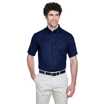 Men's Optimum Short-Sleeve Twill Shirt Thumbnail