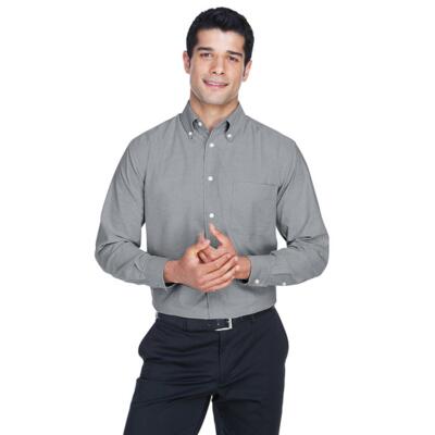 Men's Long-Sleeve Oxford with Stain-Release Thumbnail