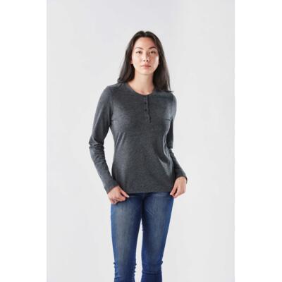 WOMEN'S TORCELLO LONG SLEEVE HENLEY Thumbnail