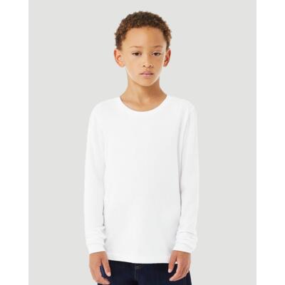 Youth Heather CVC Long Sleeve Tee Thumbnail