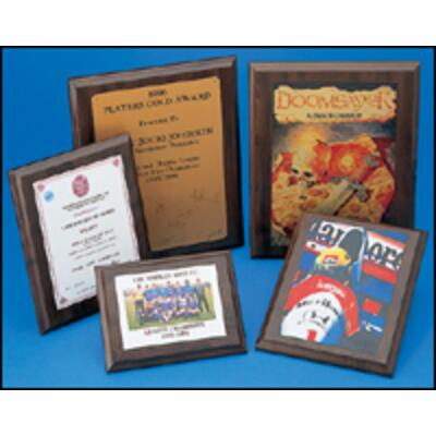 Walnut Effect MDF Plaque - 20x15cm Thumbnail