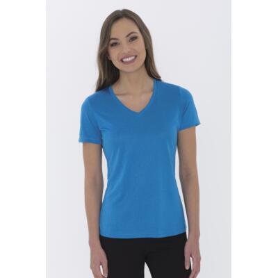 ATC™ PRO TEAM HEATHER ProFORMANCE V-NECK LADIES' TEE Thumbnail