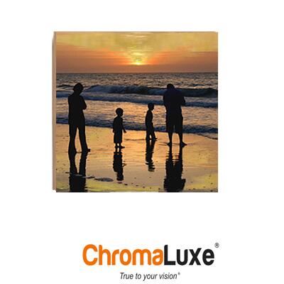 ChromaLuxe Natural Wood Sublimation Plaque Panel, 10" x 10" x 0.625", Clear Matte on Maple Thumbnail