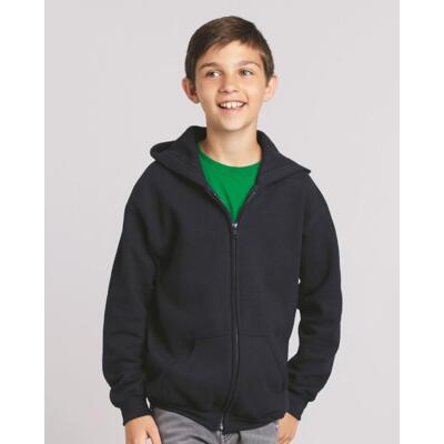 Youth Heavy Blend™ Full-Zip Hooded Sweatshirt Thumbnail